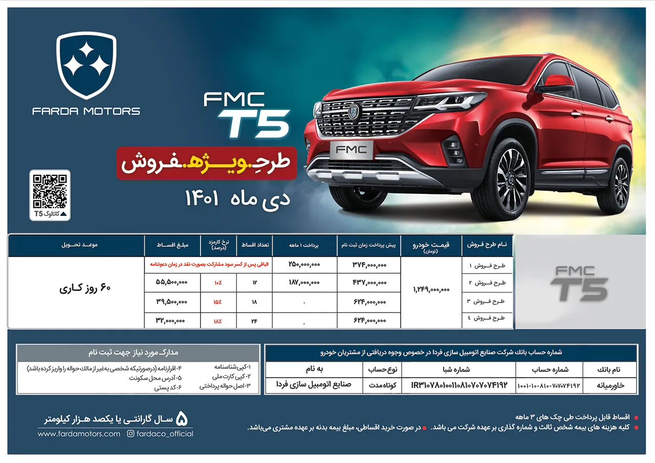 AutomobileFa FMC T5 Sale Plan 14010930